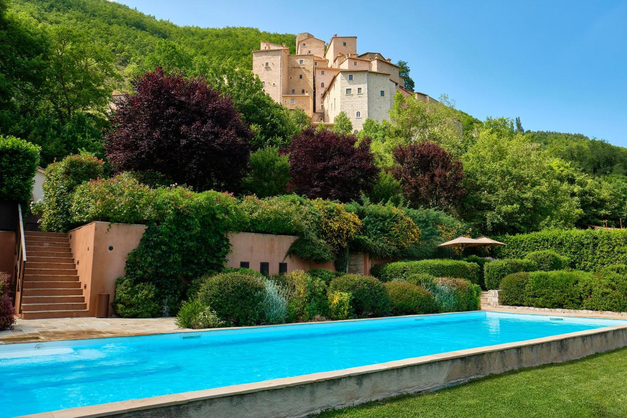 Castello Di Postignano Relais Hotel Sellano Eksteriør billede