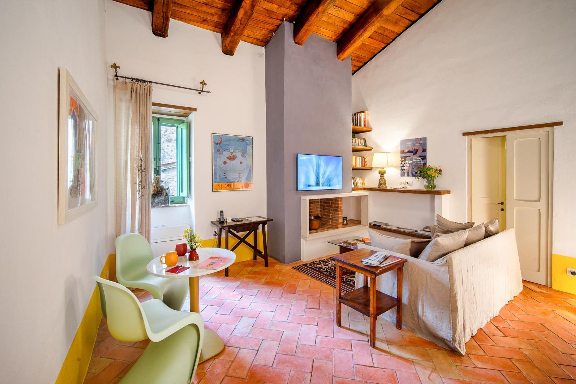 Castello Di Postignano Relais Hotel Sellano Eksteriør billede
